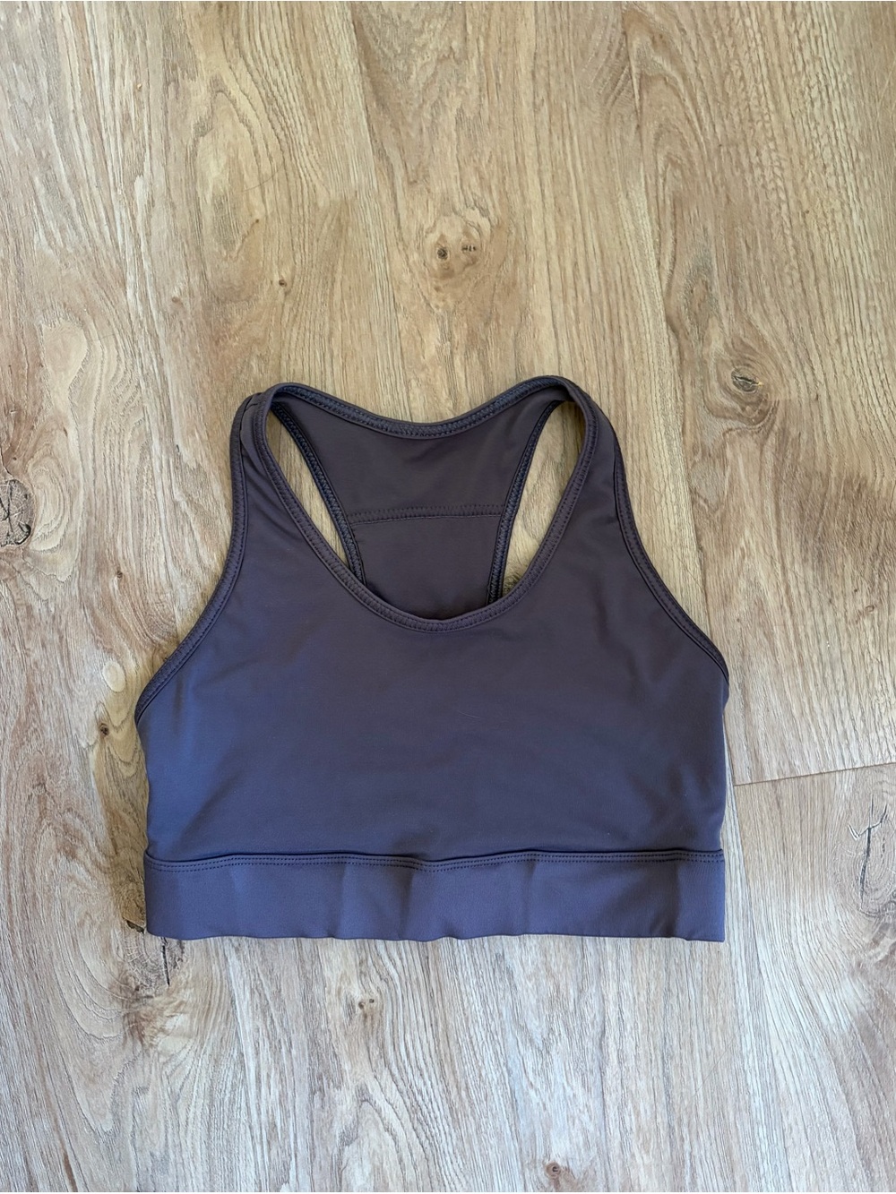 Fabletics Black Racerback Mesh-Panel Sports Bra Sz XS
